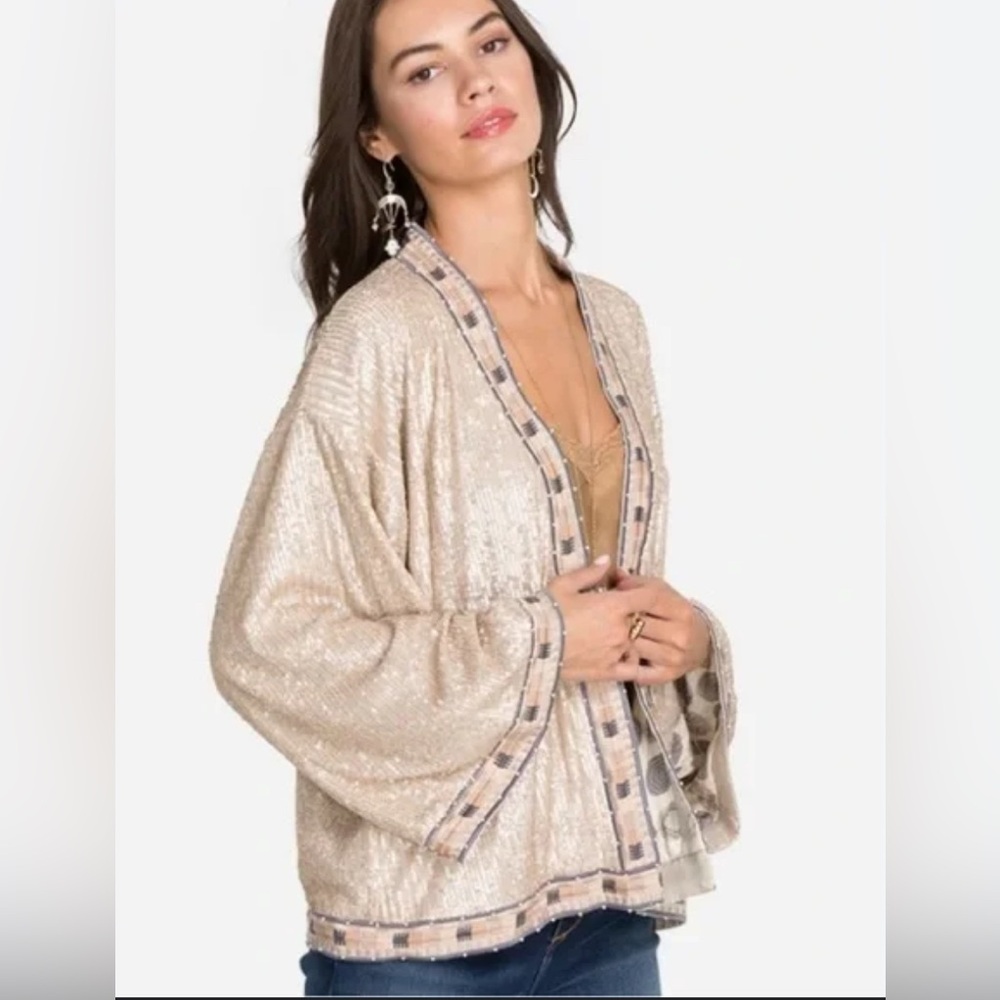 Johnny Was Tanya Sequins Kimono